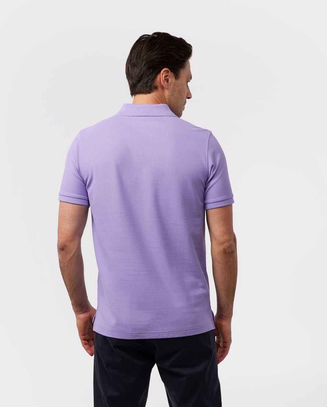 Polos Psycho Bunny Classic Pique Polo Lavande Violette Homme | WAV-26143966